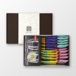 ダブルウォールペアグラスとコーヒーバッグのセット