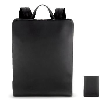 レザーバックパック ブラック