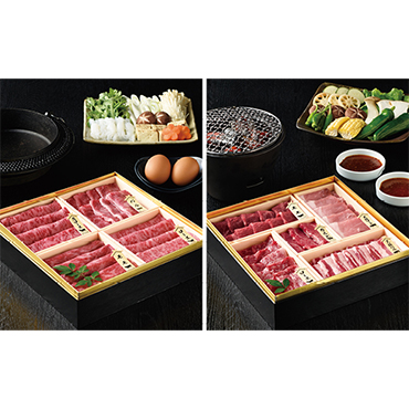 黒毛和牛・黒豚詰合せ御膳　2回便